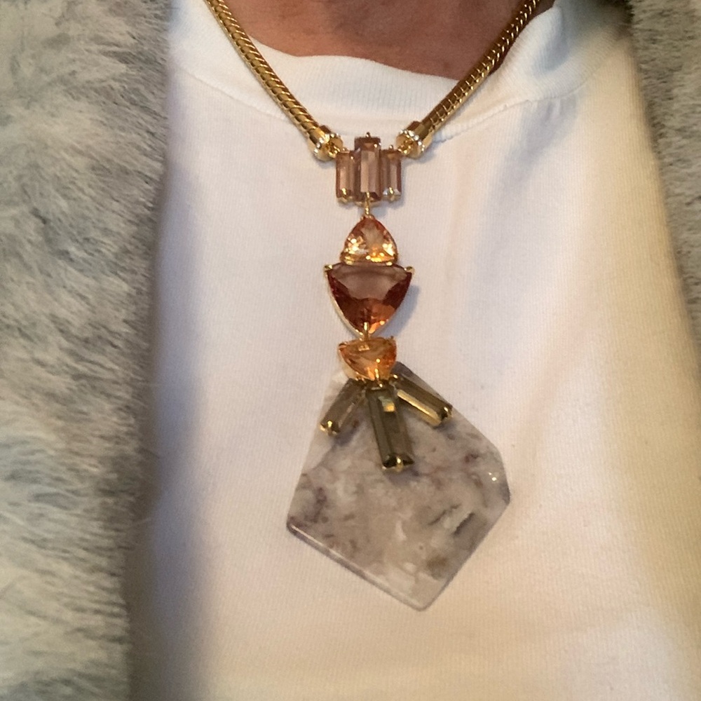 Vintage J. Crew statement piece necklace